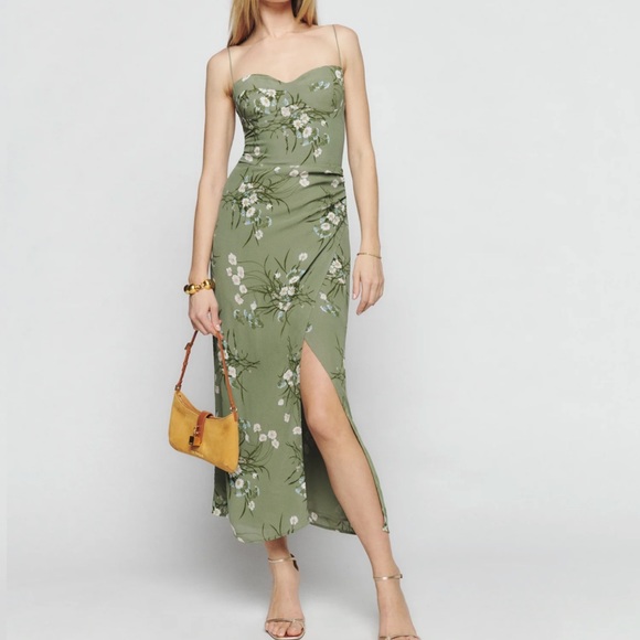 Reformation Kourtney Dress Bonita - Picture 3 of 9